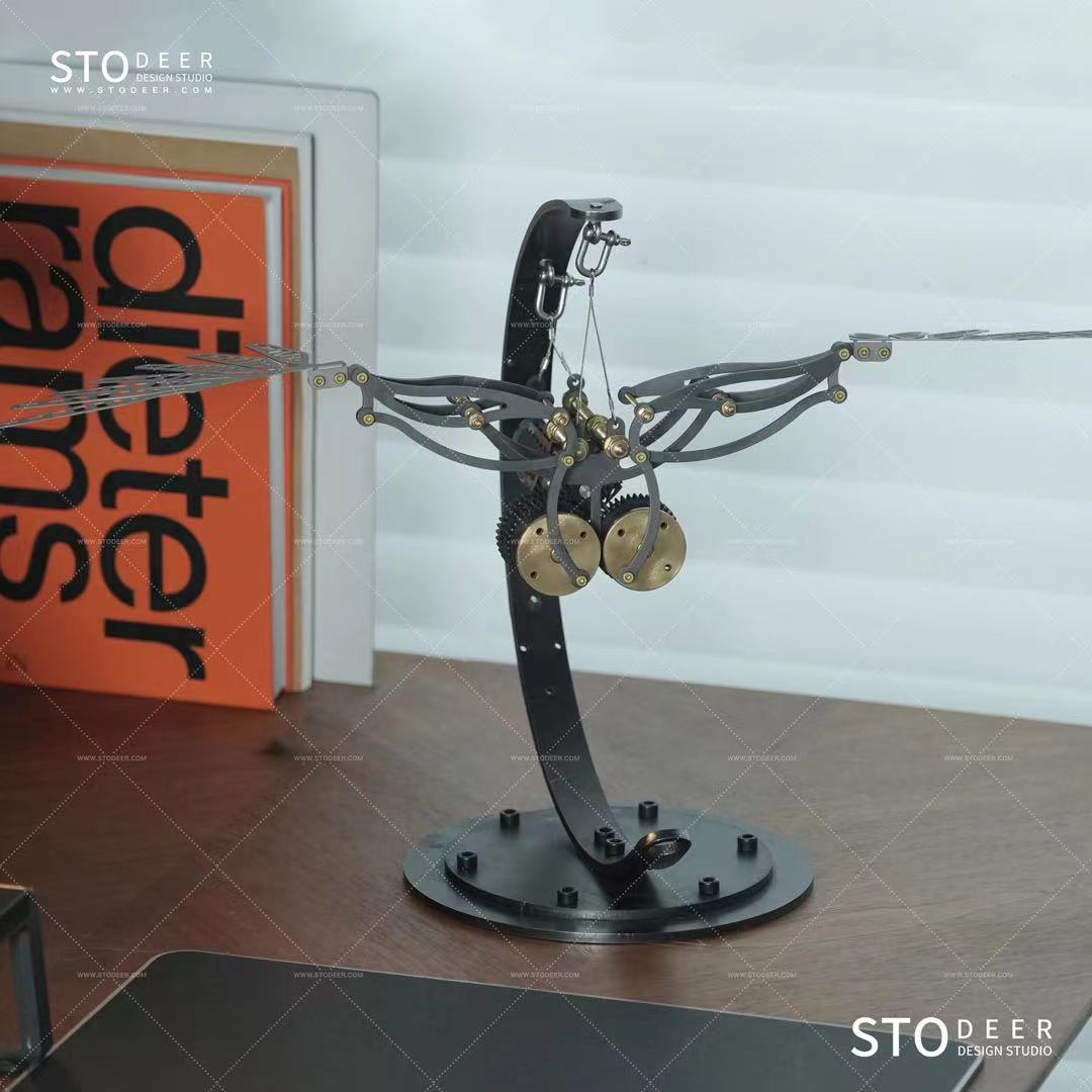 🎉Beautiful Handmade Mechanical Metal Bird Sculpture | Unique Home Decor✨ | Ideal Gift for Bird Lovers🎁