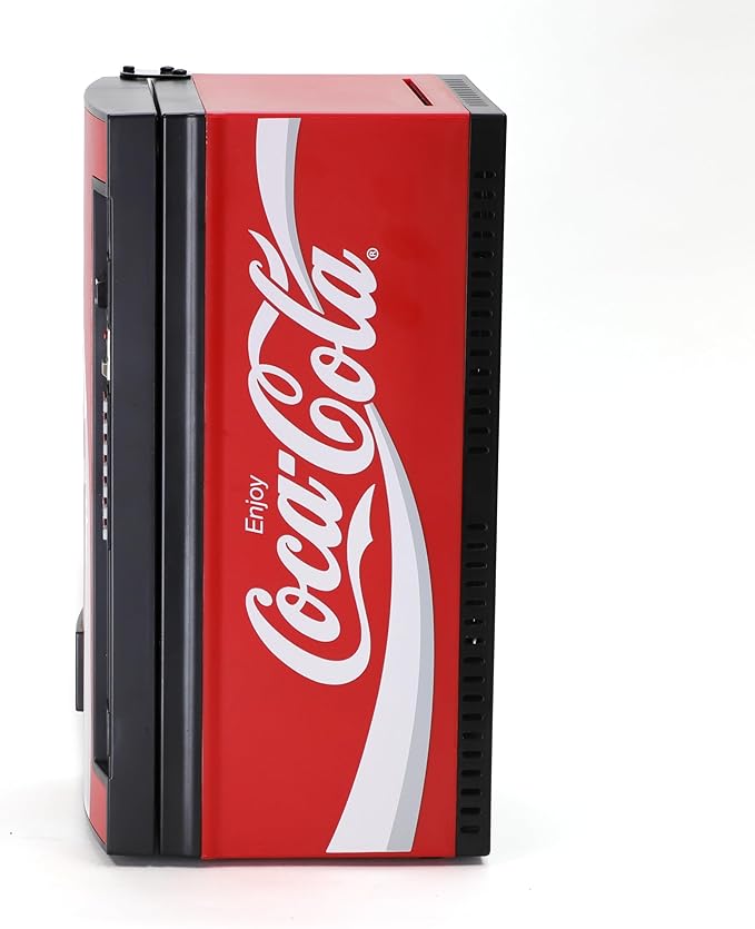 🥤 Coca-Cola Classic Replica Vending Machine Mini Fridge — The Perfect Combination of Nostalgia and Practicality! ✨